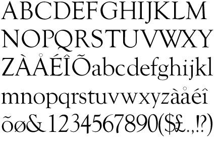goudy old style font history